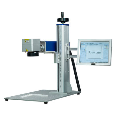 50w Split Portable 1064nm Fiber Laser Marking Machine Fast Speed