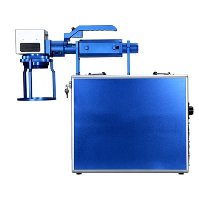 Optical Fiber Laser Etcher Flying Type Mini Laser Marking Machine For Plastic