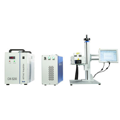 High Precise Scan UV Laser Printing Machine 3W 5W For Transparent Materials