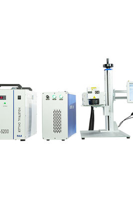 High Precise Scan UV Laser Printing Machine 3W 5W For Transparent Materials
