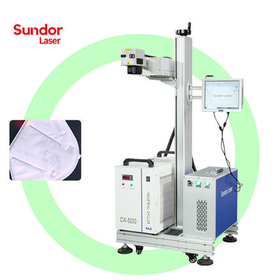 Portable UV Fly high speed Laser Marking machine marker for HDPE PPR PVC Tubes Pipes
