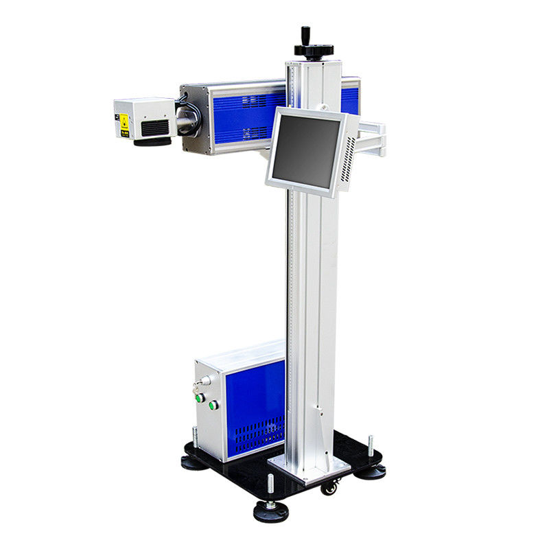 IPG Raycus Max JPT Dynamic Fly Laser Marking Machine For PE Cable