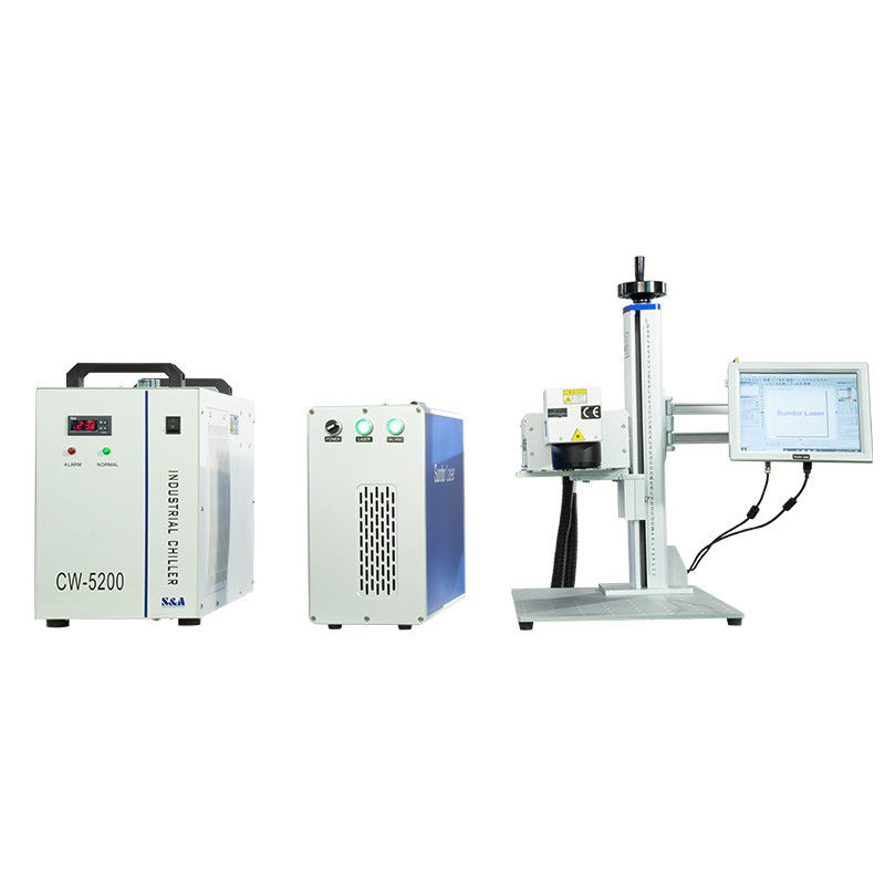 High Precise Scan UV Laser Printing Machine 3W 5W For Transparent Materials